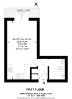 Floorplan area for info only, not for £/sq. ft valuation