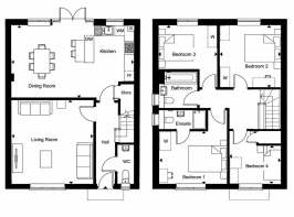 Mirrored Monochrome Two-Storey Floor Plan.png