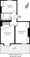 Floorplan area for info only, not for £/sq. ft valuation