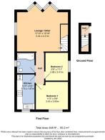 Floorplan - Flat 1 Merry House, Main Road, Yapton,