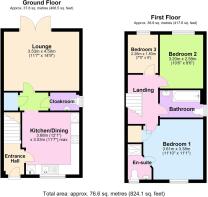 75 Porthouse Rise, Bromyard - all floors.JPG