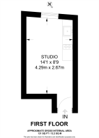 Floorplan area for info only, not for £/sq. ft valuation