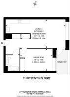 Floorplan area for info only, not for Â£/sq. ft valuation