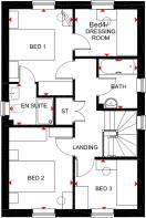 Ingleby first floor plan