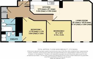 2 Charnwood House Floorplan