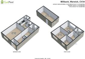 3D Floorplan 83 Millbank