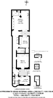 Floorplan area for info only, not for £/sq. ft valuation