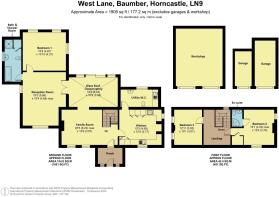West Lane, Sycamore Cottage, Baumber, DRAFT FLOOR 
