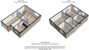 3D floor plan