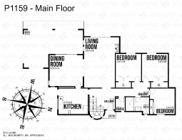 P1159 PLANO Main Floor