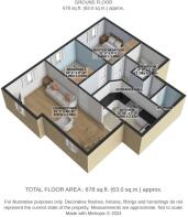 4 Broadlands Place Pudsey 3D