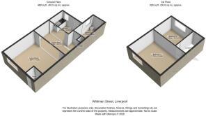 3D Floor Plan - Whitman Street