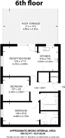 Floorplan area for info only, not for £/sq. ft valuation