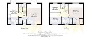 Floorplan - 4 Faulkner Gardens, Wick, Littlehampto