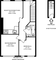 Floorplan area for info only, not for £/sq. ft valuation