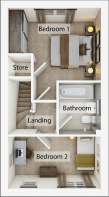 3D - First Floor