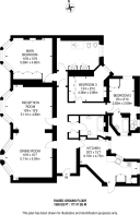 Floorplan area for info only, not for £/sq. ft valuation
