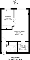 Floorplan area for info only, not for Â£/sq. ft valuation
