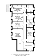 Floorplan area for info only, not for £/sq. ft valuation
