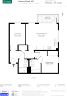 Floorplan area for info only, not for £/sq. ft valuation