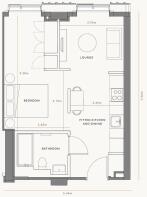 Vita Living Circle Square - Floorplan - Studio 2 (