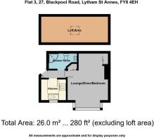 Flat 3, 27, Blackpool Road, Lytham St Annes, FY8 4