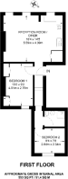 Floorplan area for info only, not for £/sq. ft valuation
