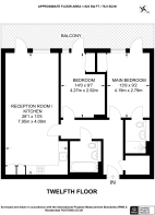 Floorplan area for info only, not for Â£/sq. ft valuation