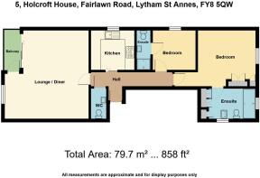 5, Holcroft House, Fairlawn Road, Lytham St Annes,