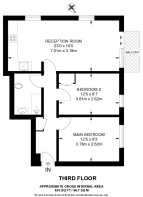 Floorplan area for info only, not for £/sq. ft valuation