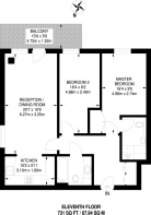 Floorplan area for info only, not for Â£/sq. ft valuation