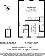 Flat 4, 27 Endell Street - Floorplan