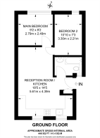Floorplan area for info only, not for £/sq. ft valuation