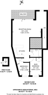 Floorplan area for info only, not for £/sq. ft valuation