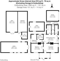 Floor plan - not to scale