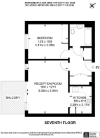 Floorplan area for info only, not for £/sq. ft valuation
