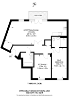 Floorplan area for info only, not for £/sq. ft valuation