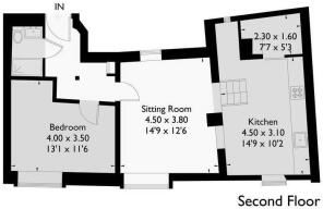 Apartment 5, George House - Floorplan