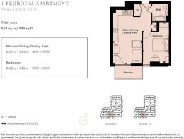 The Acer Apartments Plot F1310 - Floor Plan