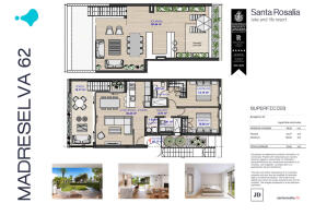 Madreselva Pentouse Floorplan