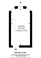 Floorplan area for info only, not for £/sq. ft valuation