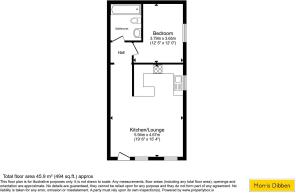 Floorplan Flat 1