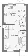 Dandara - The Heathers - The Vyne, Home 15 floorplan