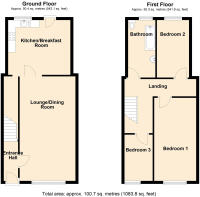 3 Hackney Terrace , Merthyr Tydfil, Merthyr Tydfil