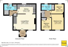 floorplan - 2 Barnstaple Walk