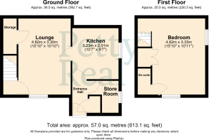 2 The Cottage Tower Farm, Blacko - all floors