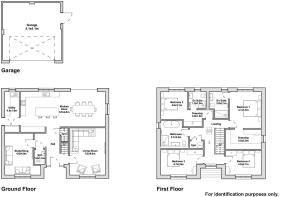 1001-TE-07-0201 PLOT 1 - Floor Plan - inc garage -