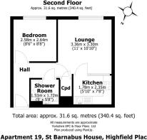 Apartment 19, St Barnabus House, Highfield Plac - 