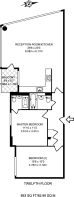 Floorplan area for info only, not for £/sq. ft valuation