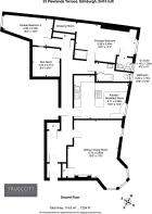 Floorplan of 23 Plewlands Terrace